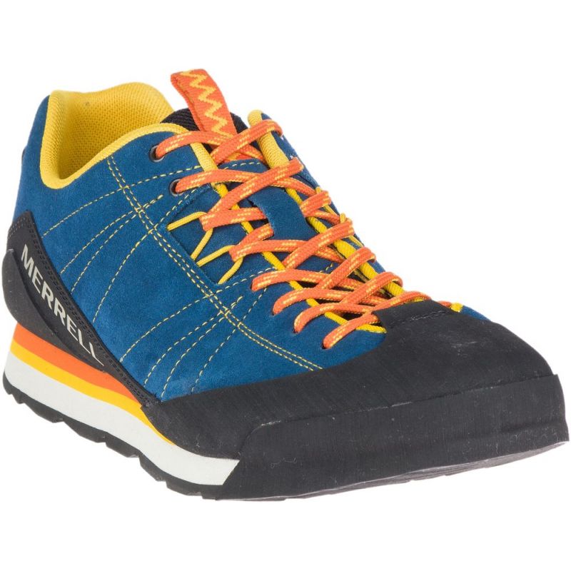 merrell blue suede shoes