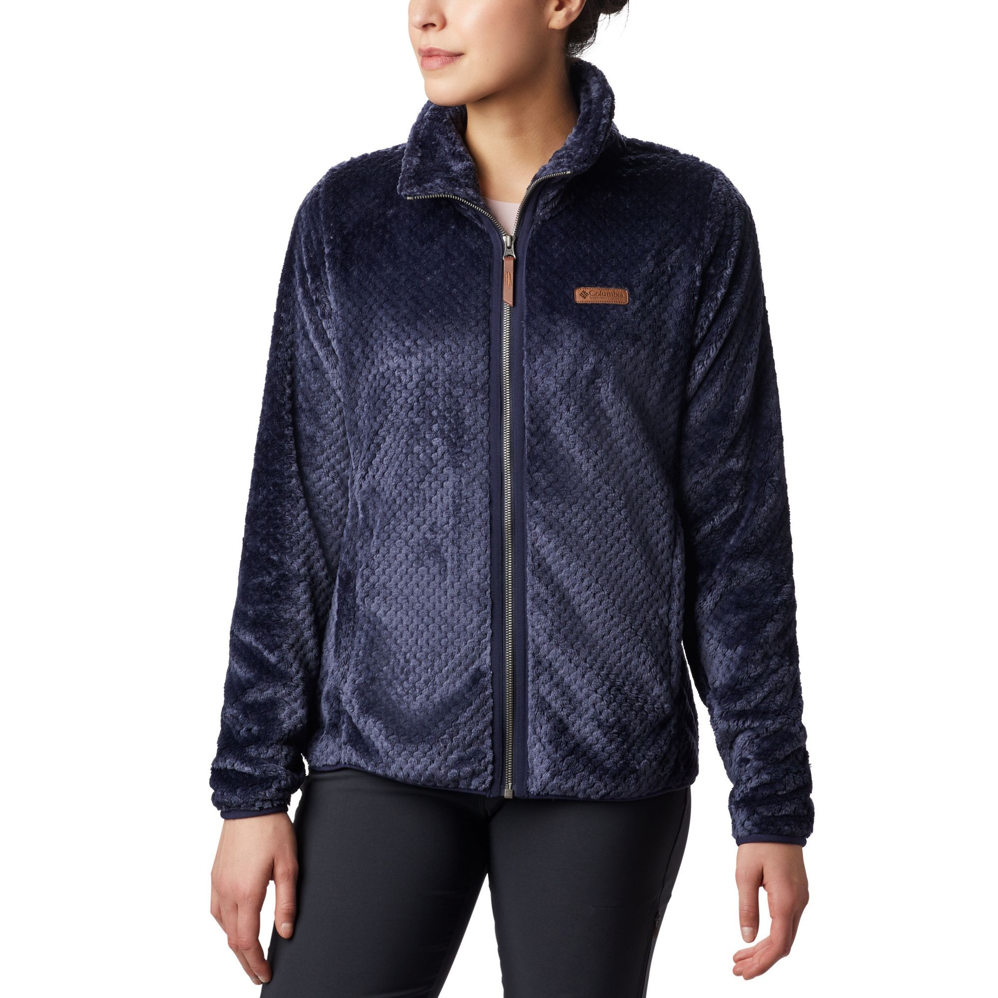 sherpa fleece jacket women's