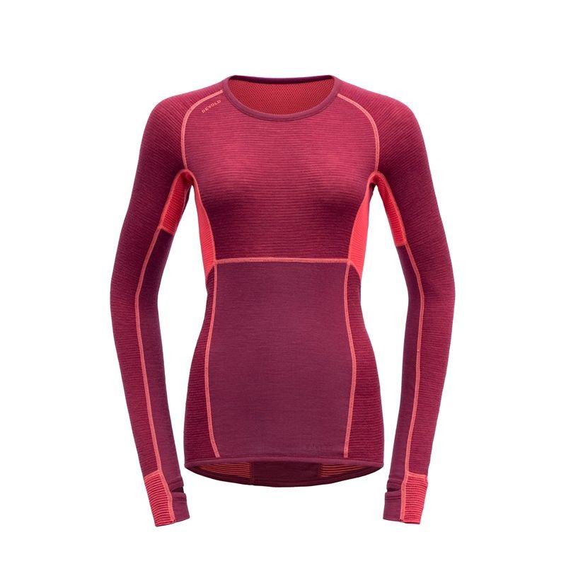 red base layer womens