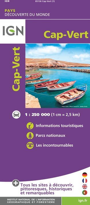 IGN Cap Vert - Carte topographique