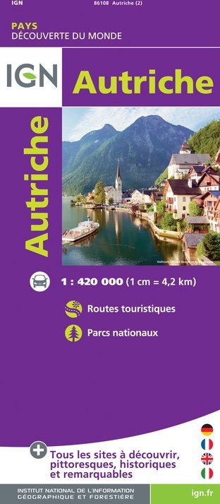 IGN Autriche - Carte topographique