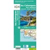 IGN Les Calanques - Carte topographique | Hardloop