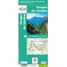 IGN Gorges Du Verdon - Carte topographique | Hardloop