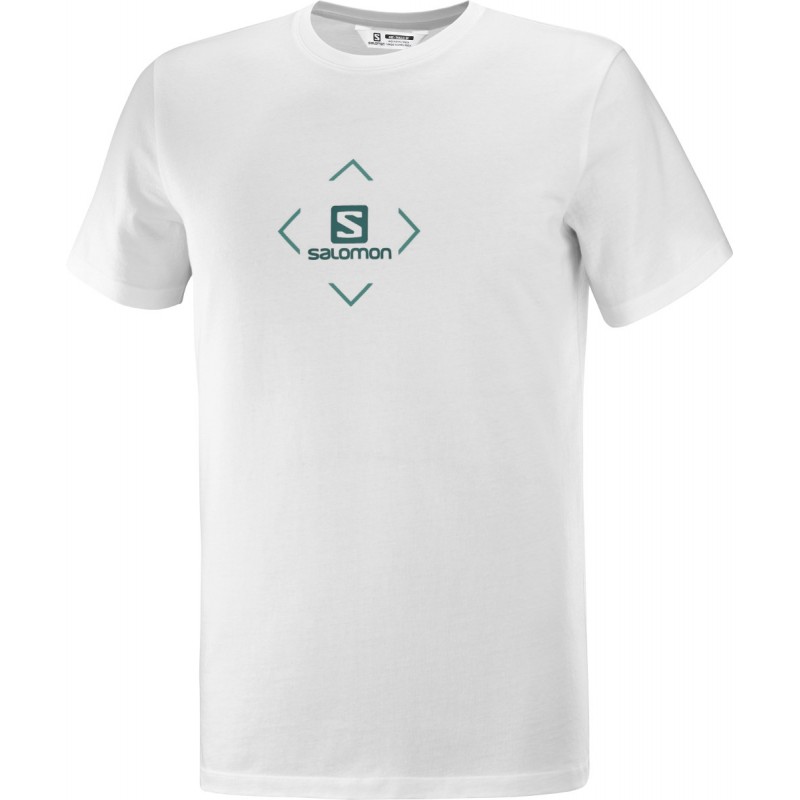 SALOMON Cotton T-Shirt Polyvalent Léger Homme Marche Randonnée