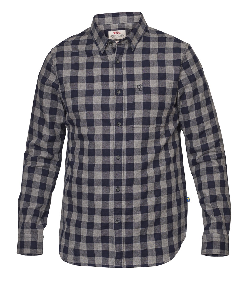 Fjällräven Övik Check Shirt LS - Chemise homme