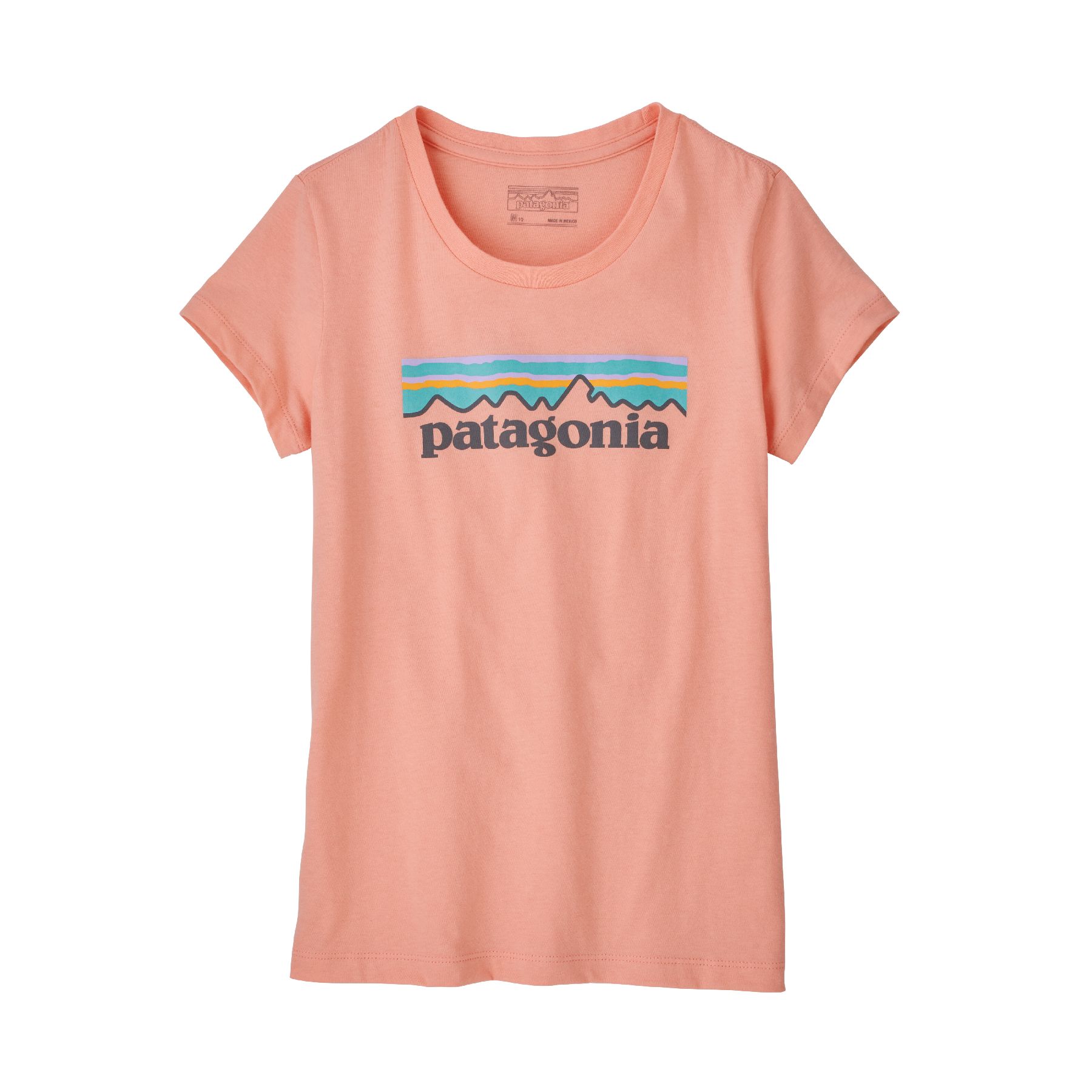 Patagonia Pastel P-6 Logo Organic T-Shirt - T-shirt fille