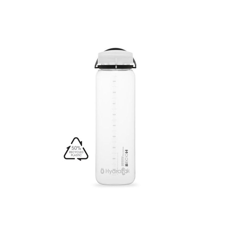 Hydrapak Recon - Gourde Clear  Black  White 1 L