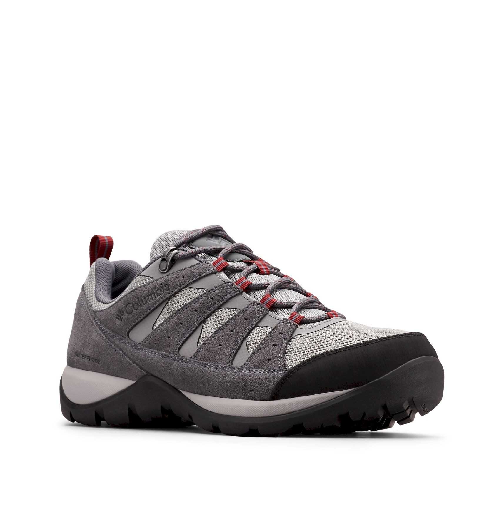Chaussure Mi-Montante Imperméable Redmond V2 Homme Graphite \u0026 Red Jasper |  Chaussures De Randonnée Columbia Homme • RecLife