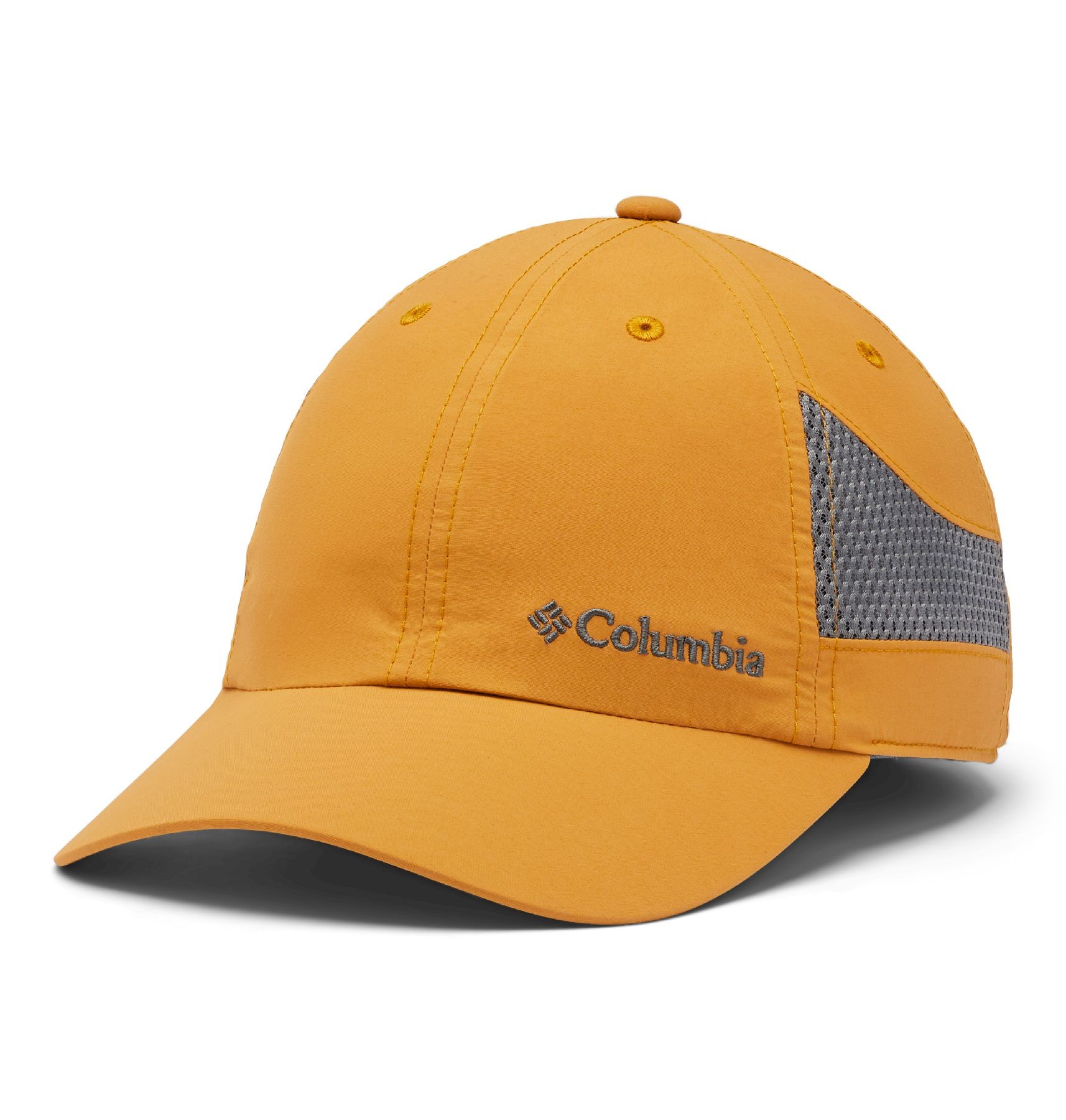 orange columbia hat