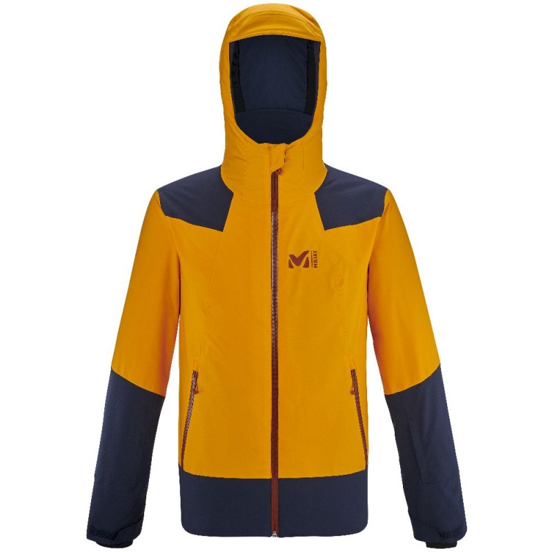 MILLET Mujer PIERRA MENT II JKT W -Chaquetas SAPHIR/MUSTARD