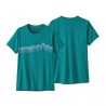 Ridge Rise Stripe: Borealis Green X-Dye