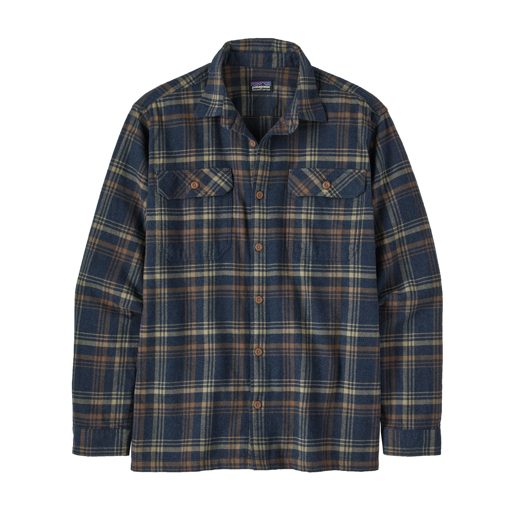 Patagonia L/S Organic Cotton MW Fjord Flannel Shirt - Chemise homme