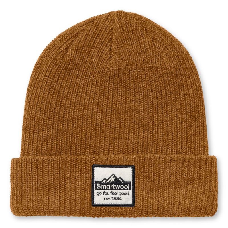 men's boundary line reversible beanie