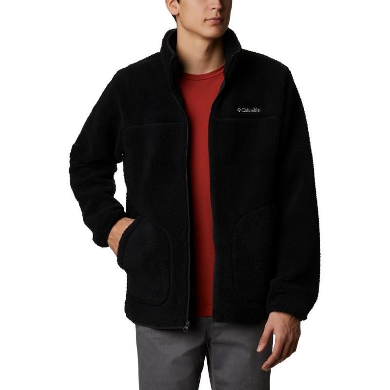 half zip columbia jacket