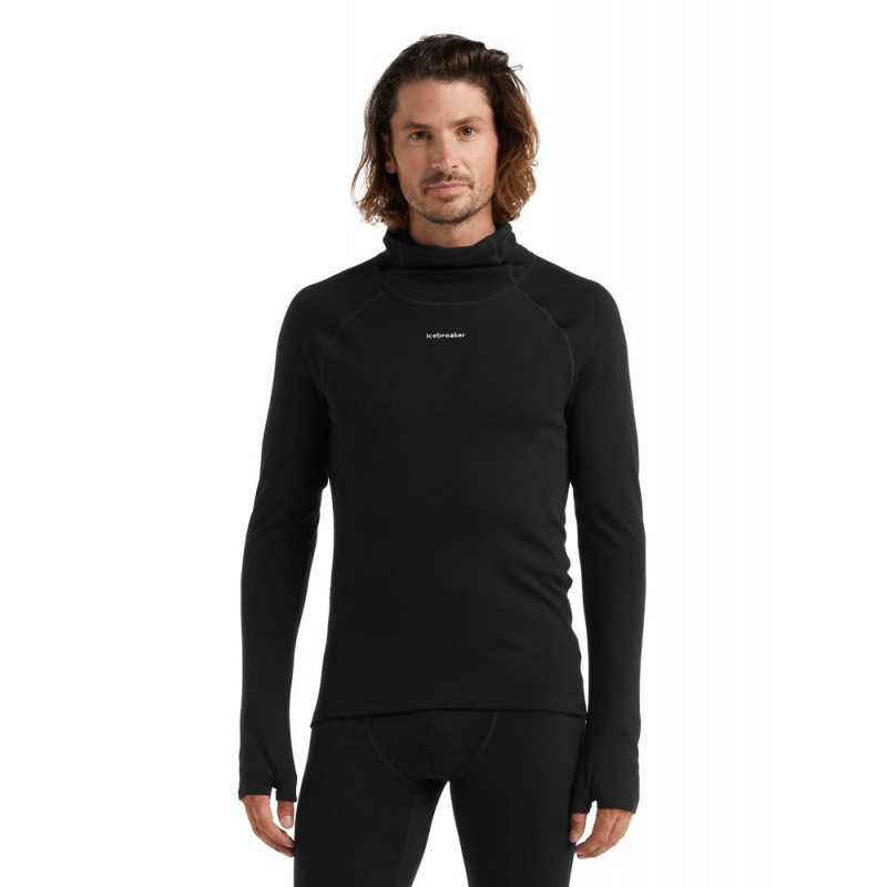 mens roll neck base layer