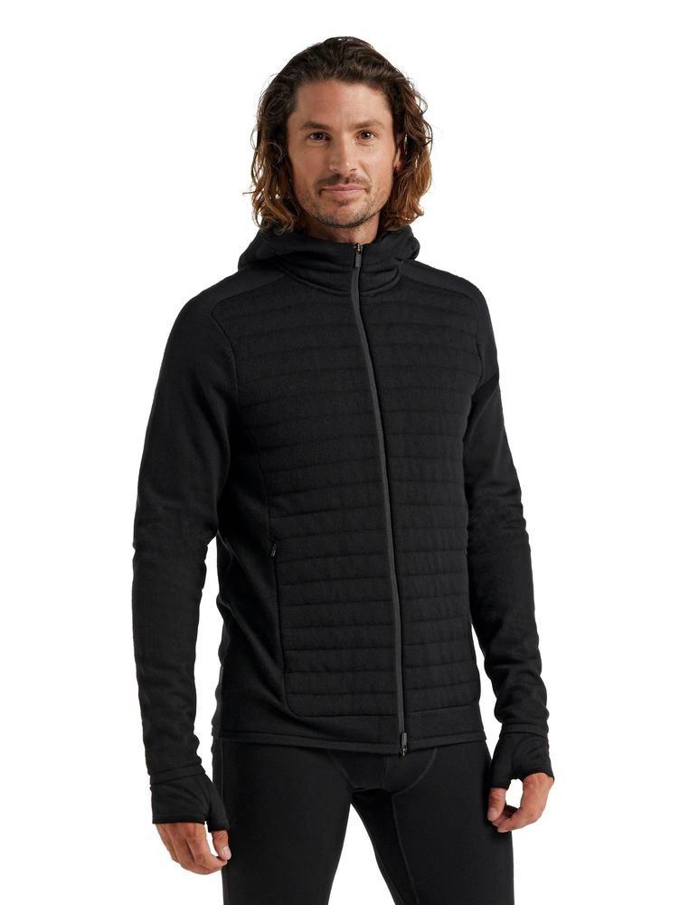 LS Zip Hoodie - Merino Fleece jacket 