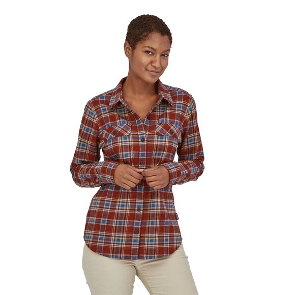 Patagonia L/S Organic Cotton MW Fjord Flannel Shirt - Chemise femme