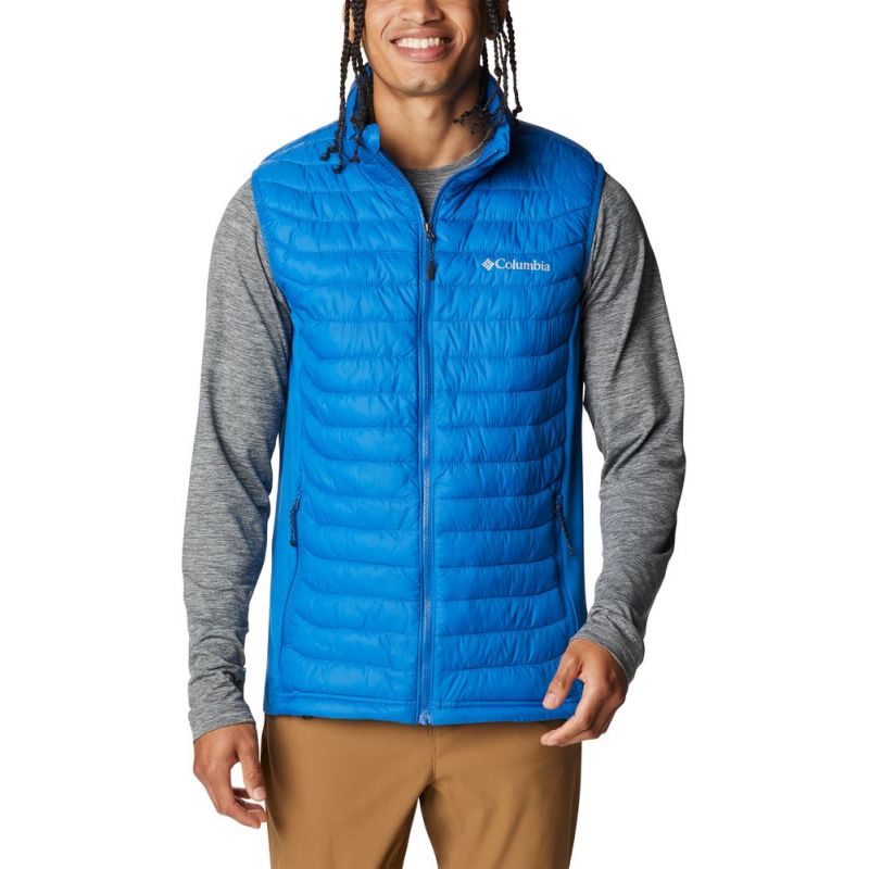 columbia blue vest