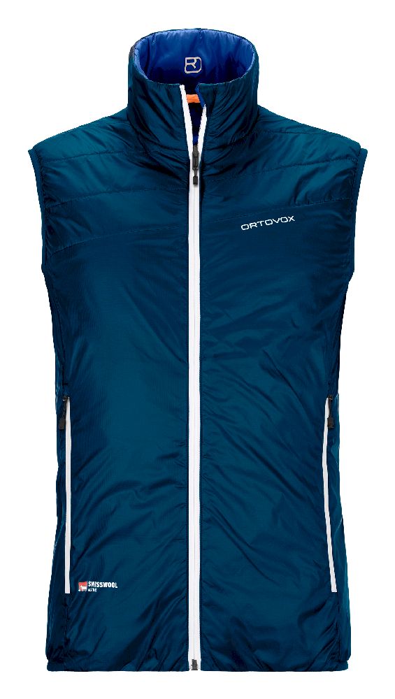 Ortovox Swisswool Piz Cartas Vest - Doudoune sans manches homme | Hardloop