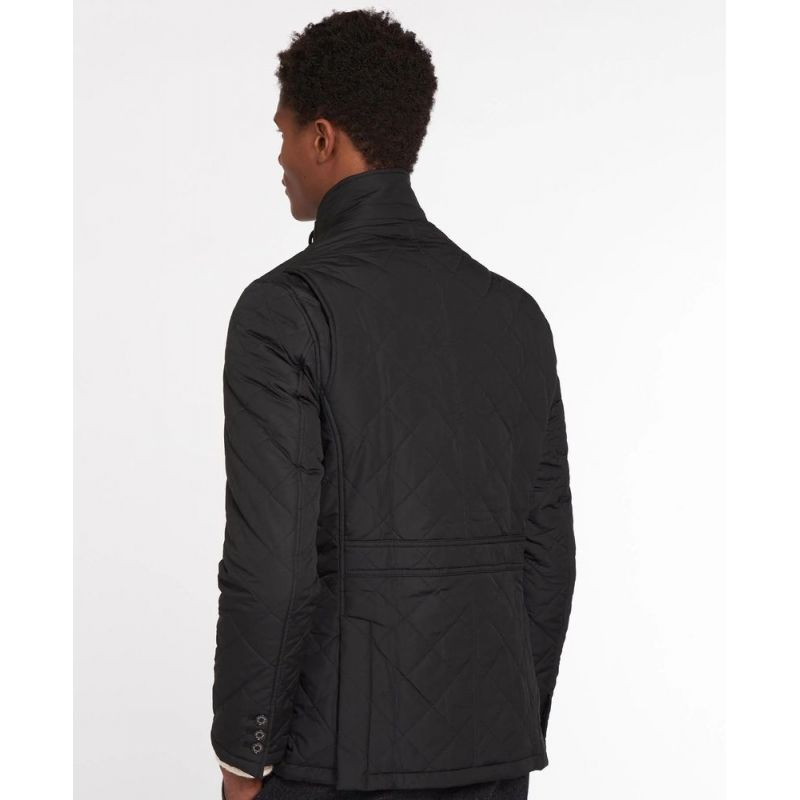 barbour men's quilted lutz jacket