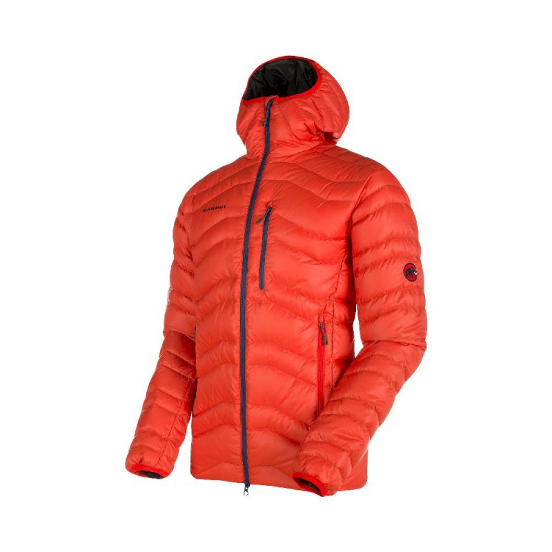 mammut broad peak in hooded jacket men's