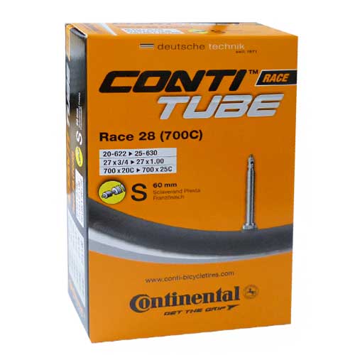 CONTINENTAL Tube RACE 700X20/25C 60 mm Presta Butyl - Chambre à air | Hardloop
