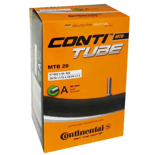CONTINENTAL Tube VTT A40 29x1,75/2,50 40 mm Schrader Butyl - Chambre à air | Hardloop