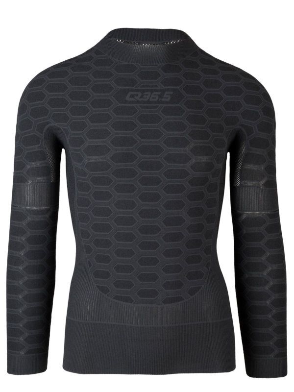 Q36.5 Base layer 3 long sleeve Antracite - Sous-vêtement technique homme