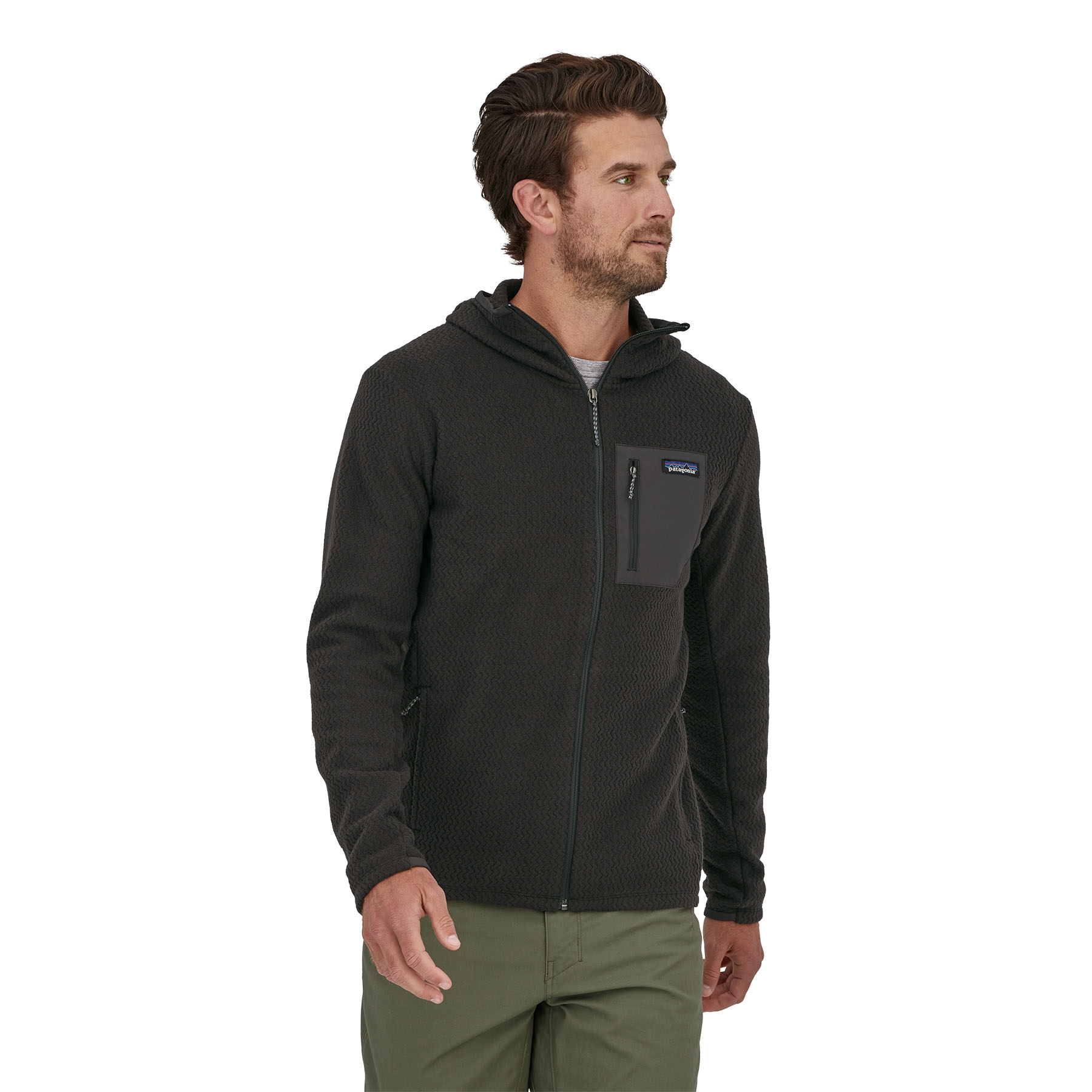 patagonia men's full zip fleece jacket