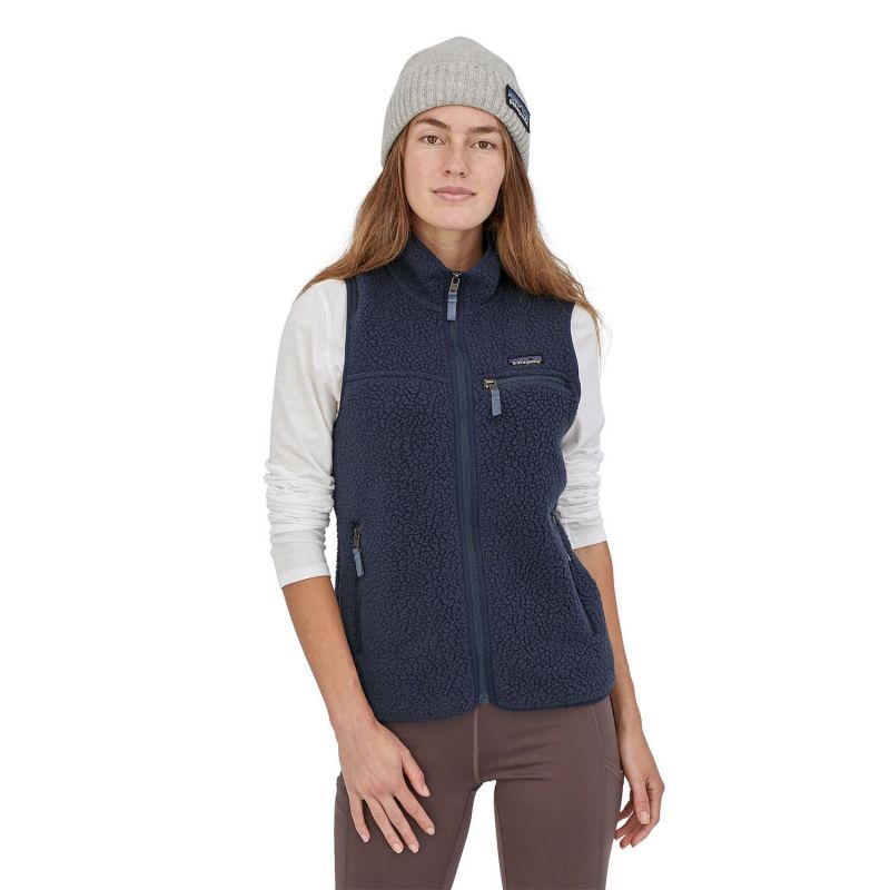 patagonia retro pile vest women's