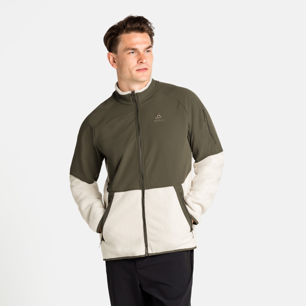 cosy fleece jacket