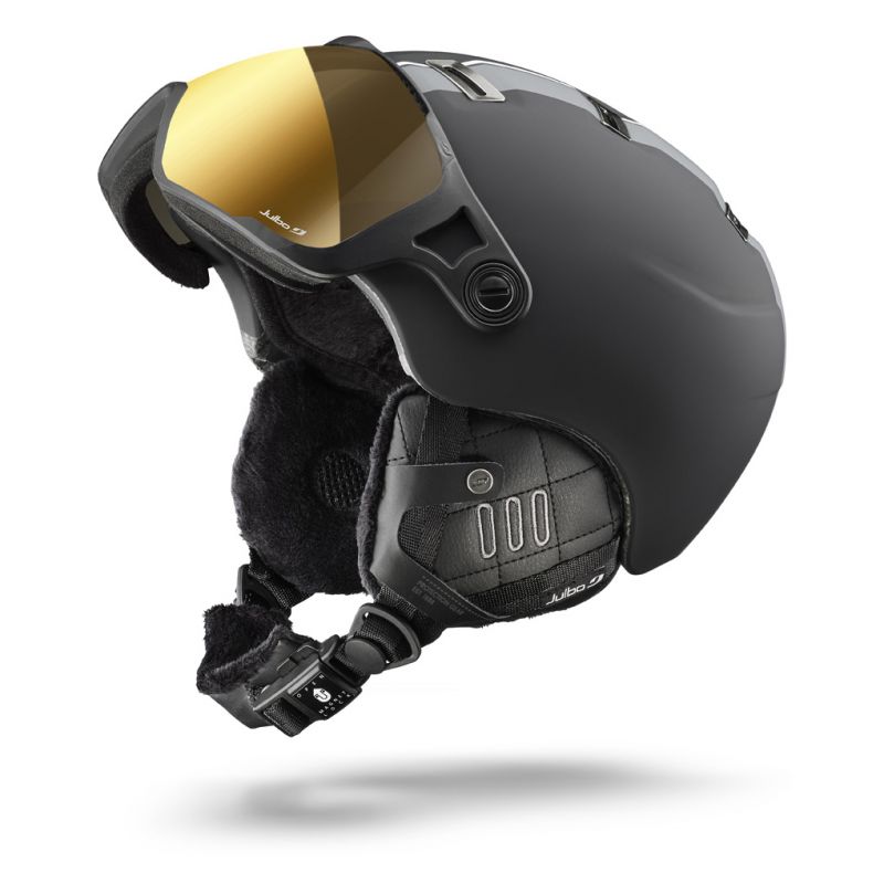 Casque De Ski Julbo Sphere Connect Avec Visière REACTIV Photochromique Et Bluetooth Intégré – Homme, Ultra-léger, Design In-mold, Mousse Confort
