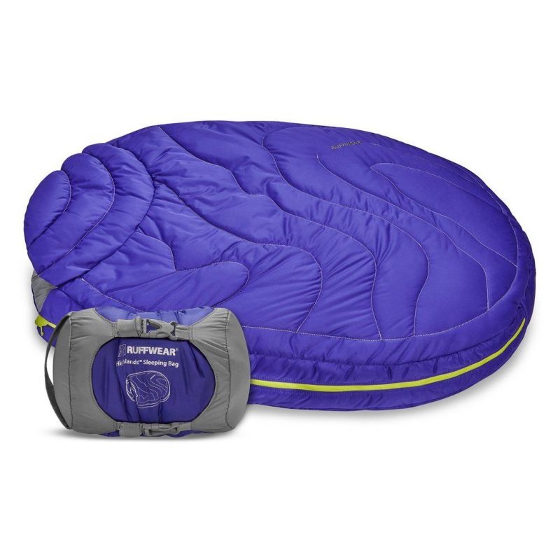 Ruffwear Highlands Sleeping Bag - Sac de couchage pour chien Huckleberry Blue M