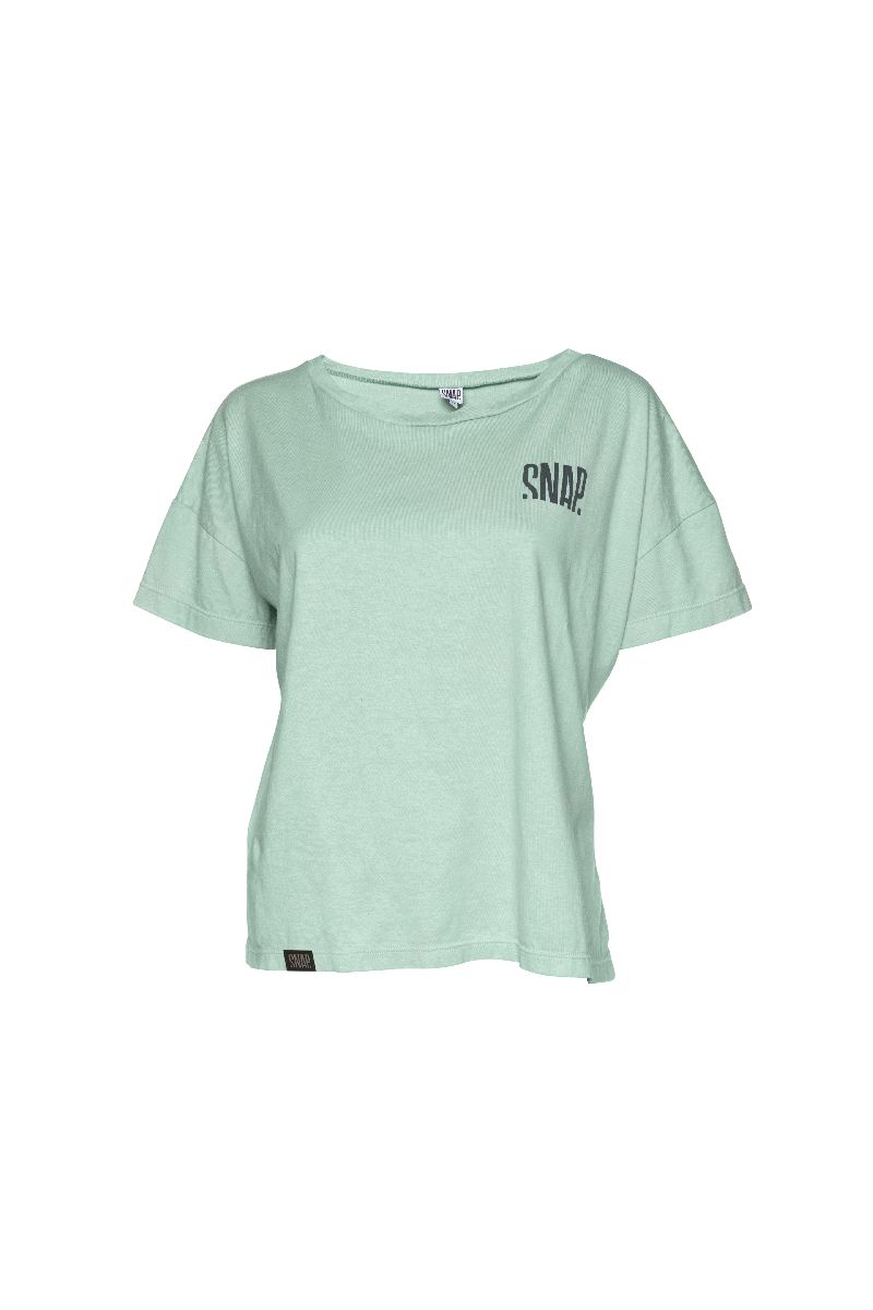 Snap Croptop Hemp - T-shirt femme