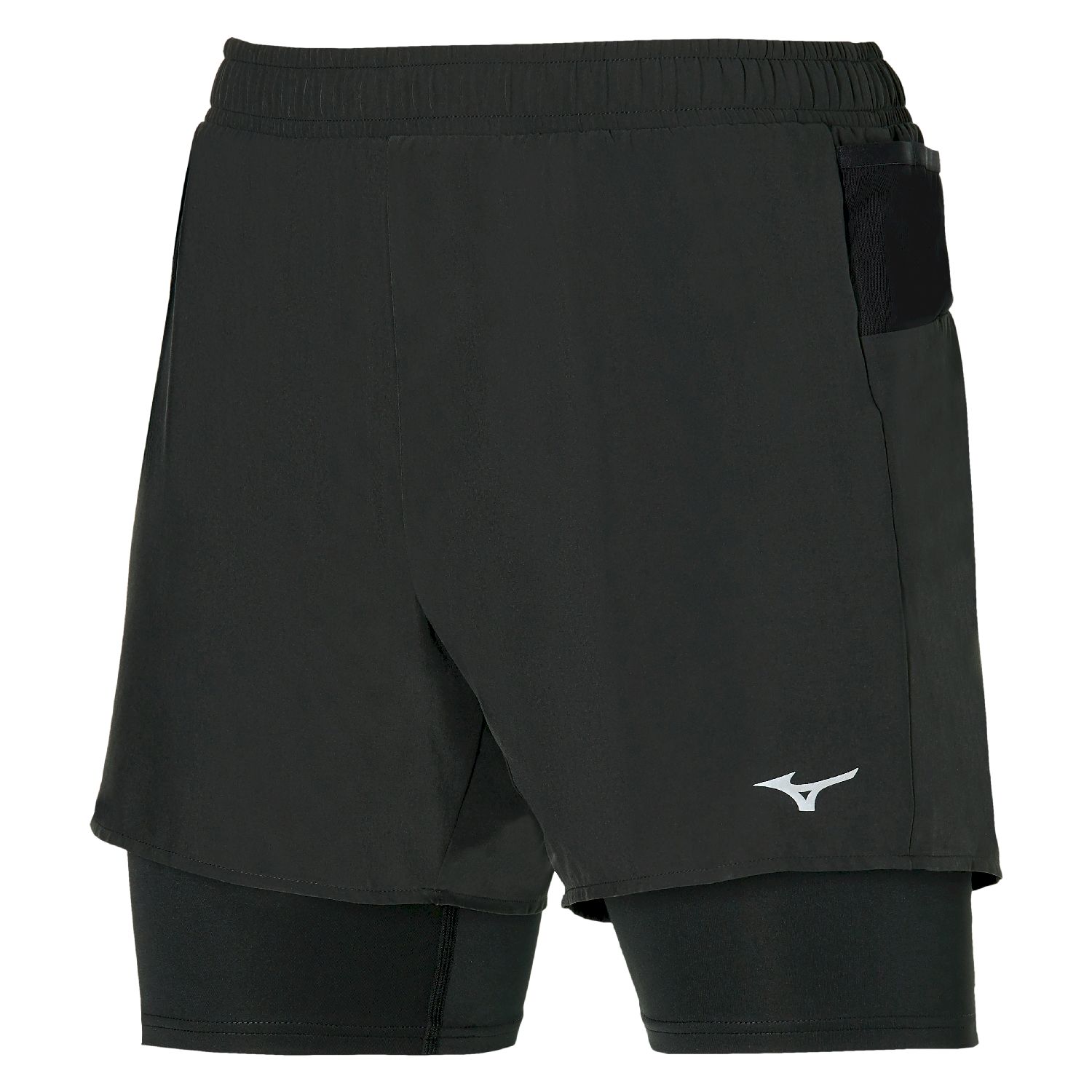 Mizuno ER 5.5 2In1 Short - Short running homme | Hardloop
