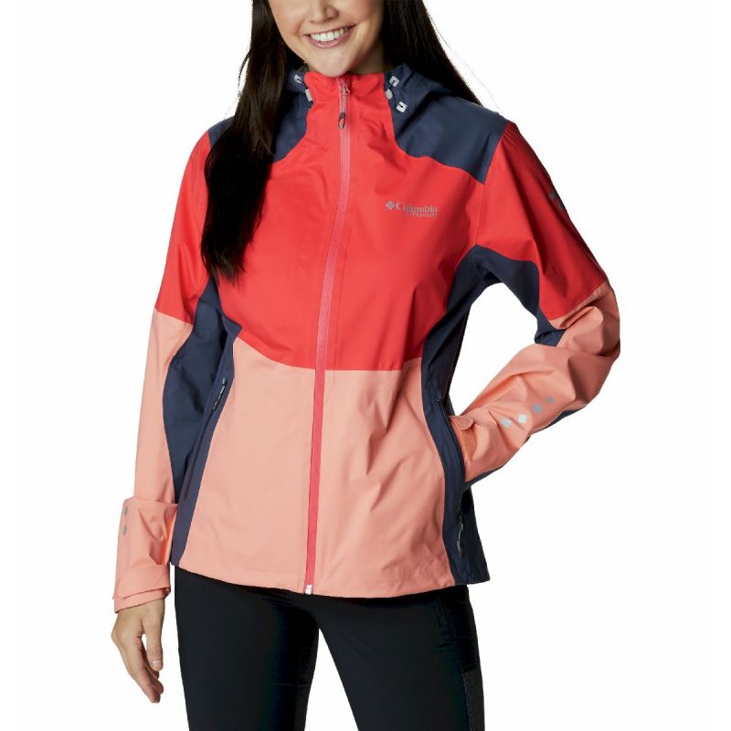 Columbia Titan Pass 2.5L Shell - Giacca antipioggia - Donna