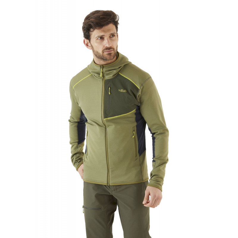 Syncrino Mid Hoody - Polaire hommeRab