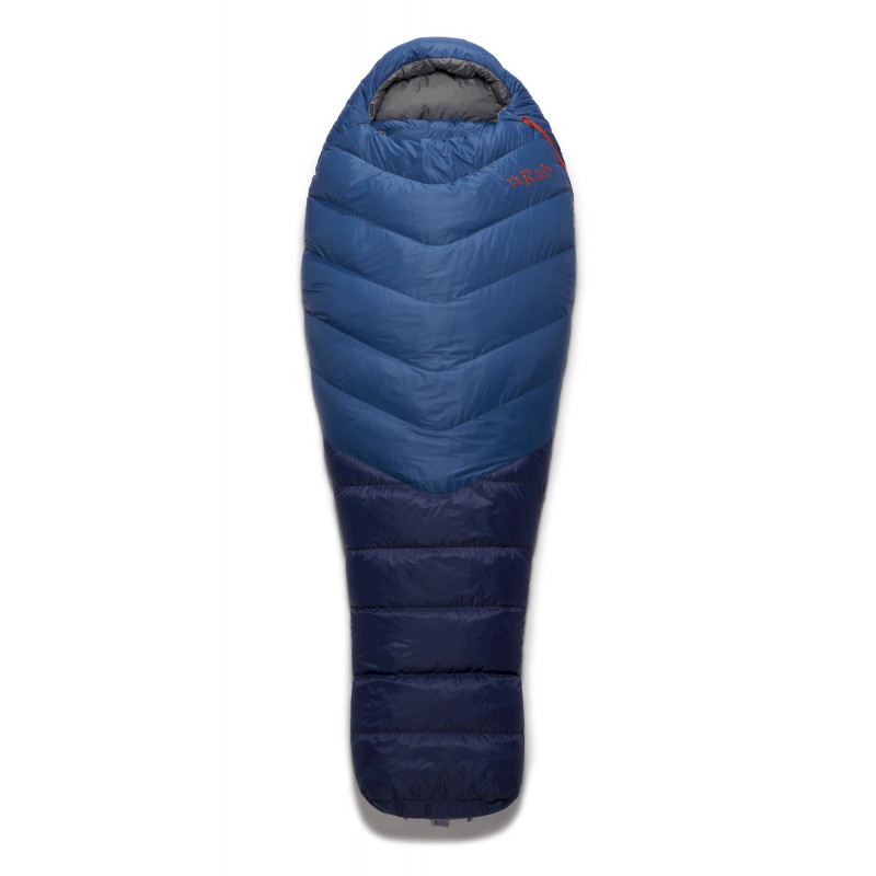 Rab Alpine 400 - Sac de couchage homme Ink Long - Ouverture gauche