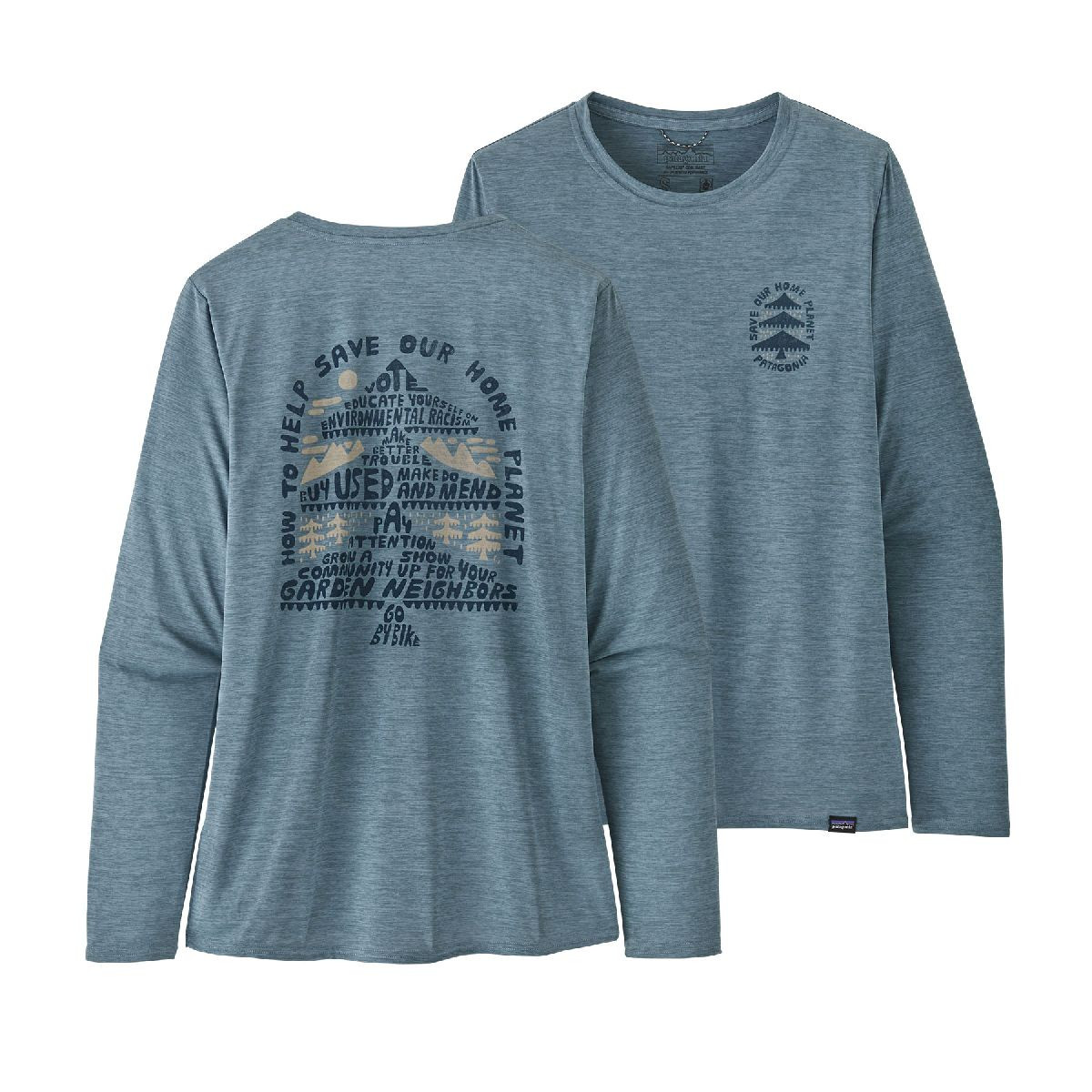 Patagonia L/S Cap Cool Daily Graphic Shirt - T-shirt femme