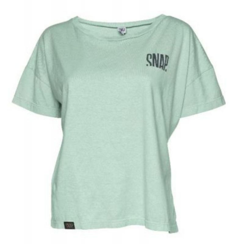 Snap Croptop Hemp - T-shirt - Dam