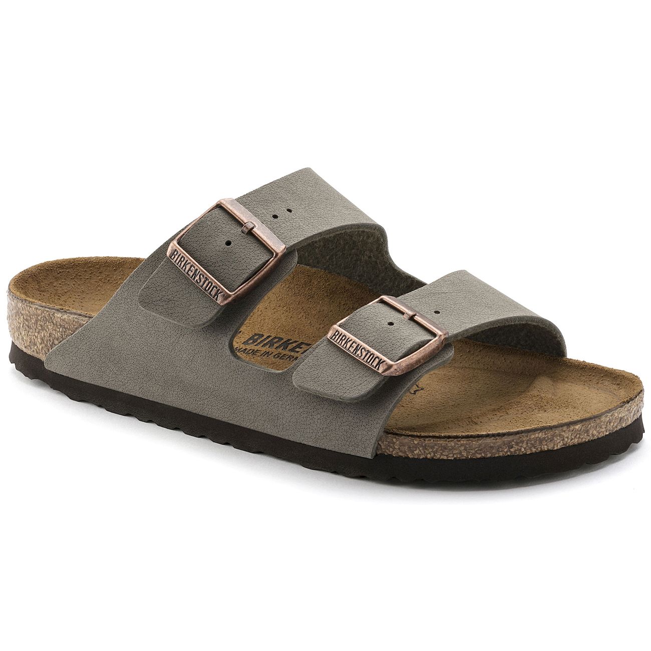 Birkenstock Arizona Birko-Flor Nubuck - Sandales | Hardloop