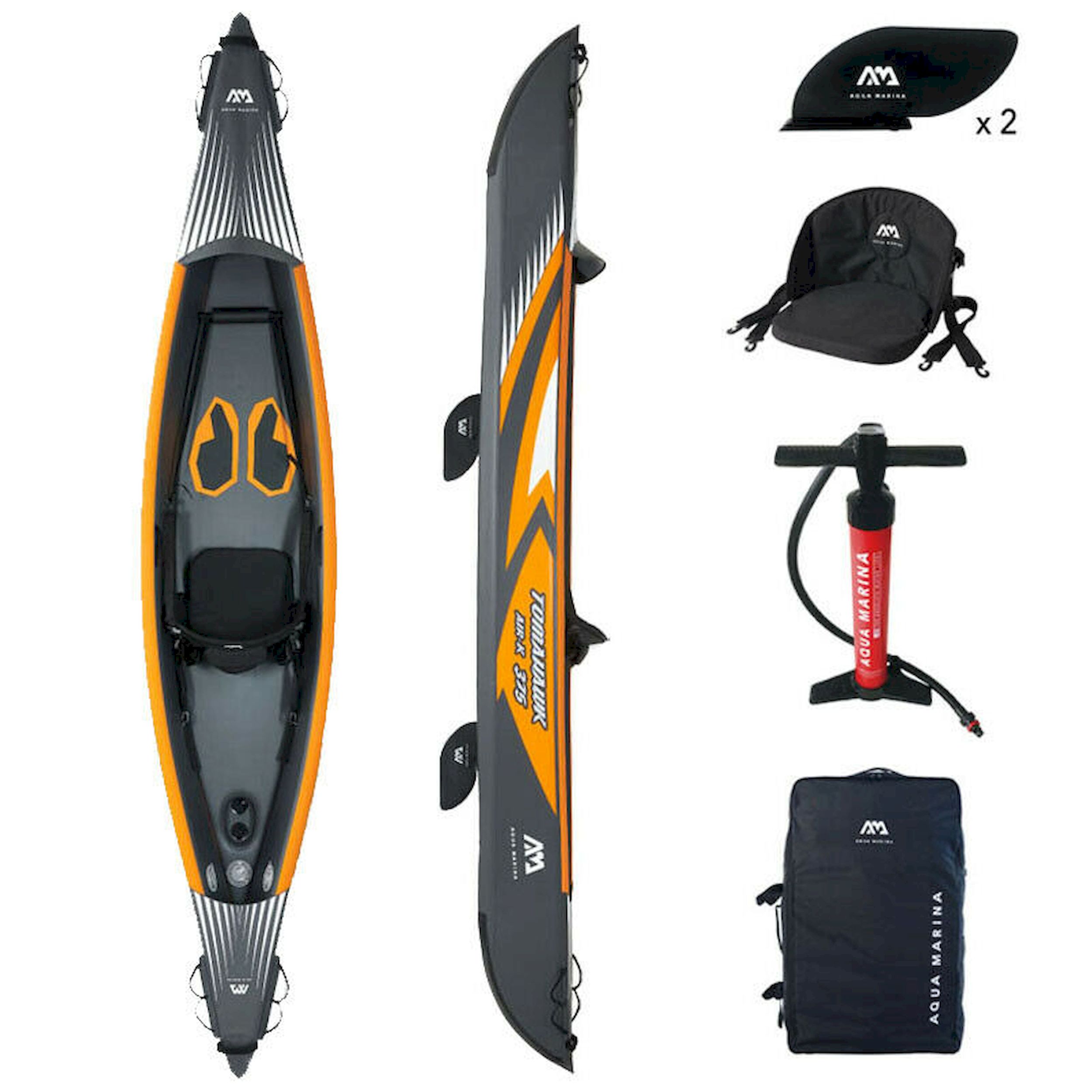 Aqua Marina Tomahawk AirK 375 Kayak gonflable Hardloop