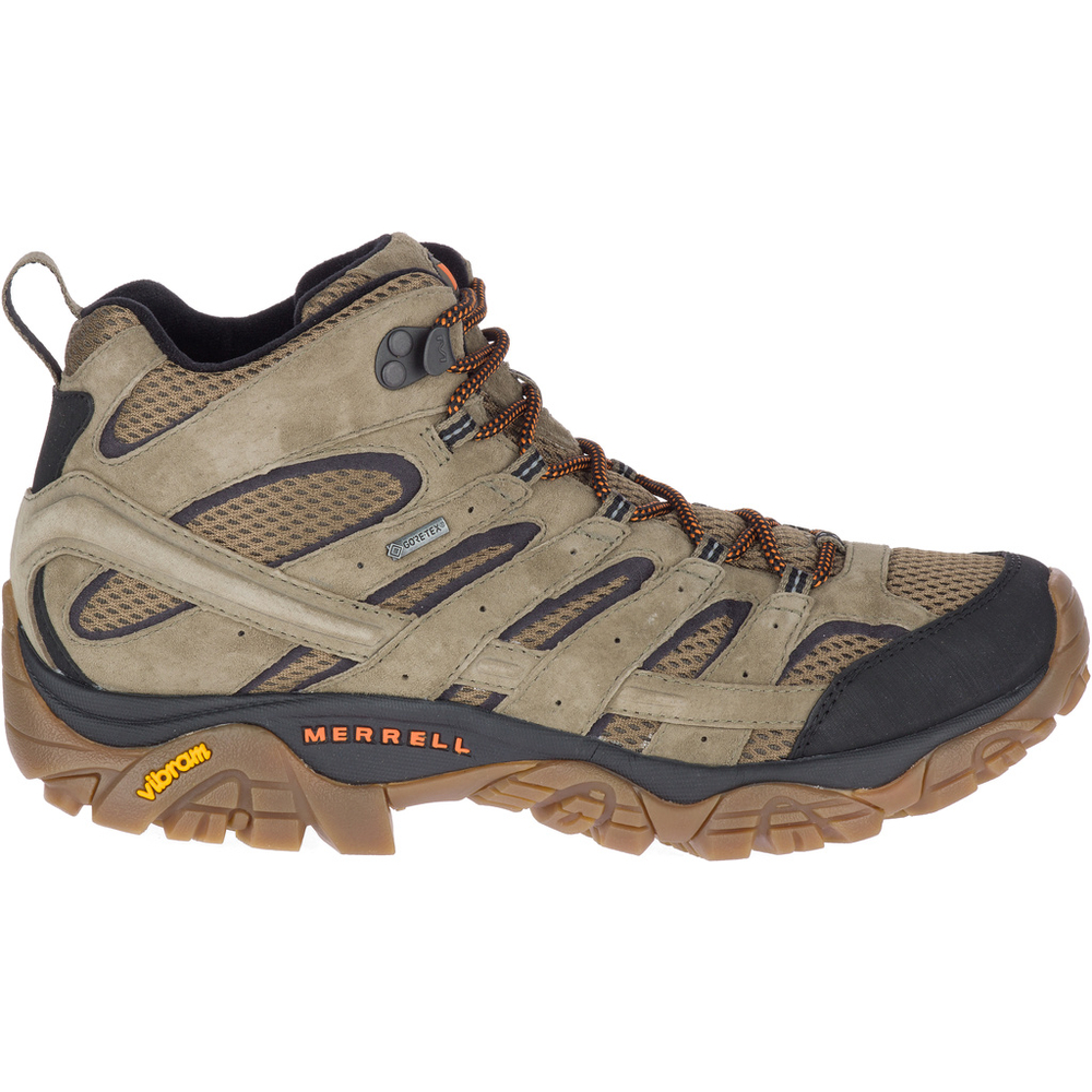 Chaussures de Randonnée Hautes Homme Merrell Moab 2 Leather Mid GTX 