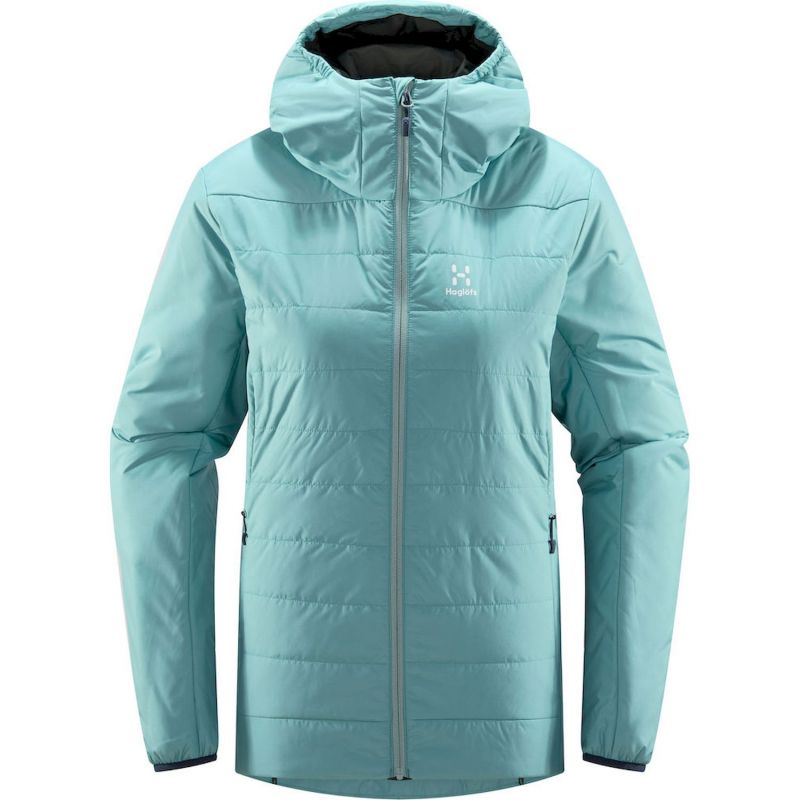 Haglfs Womens Mimic Silver Hood - Doudoune femme Frost Blue S