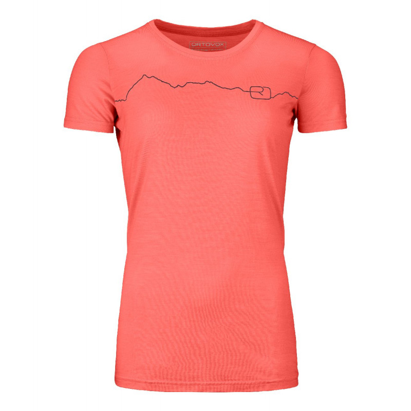 Ortovox 150 Cool Mountain TS - T-shirt femme Coral L