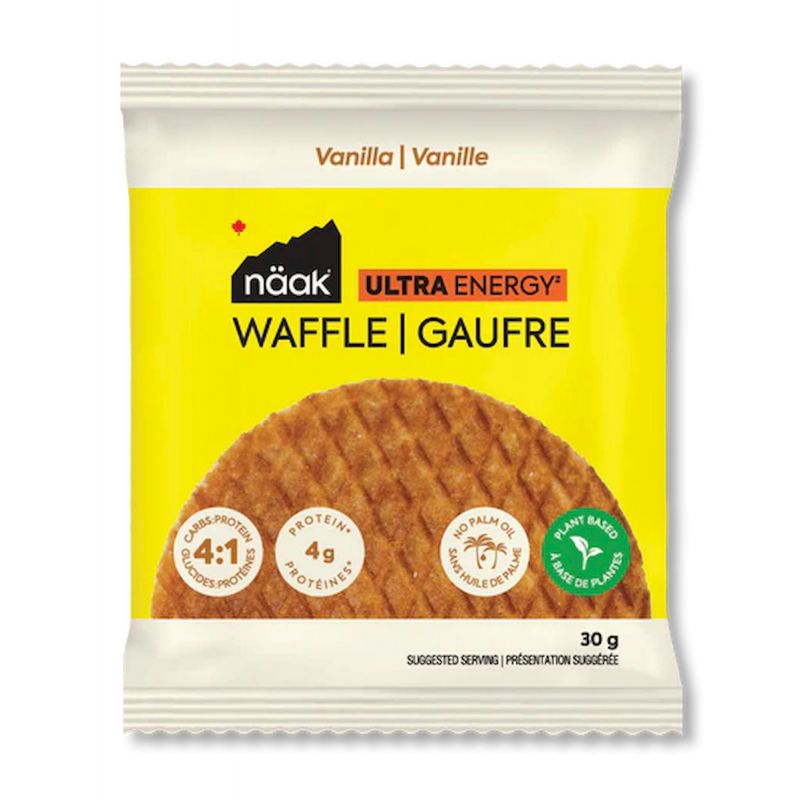 Nak Ultra Energy Waffles - Barre nergtique Vanilla