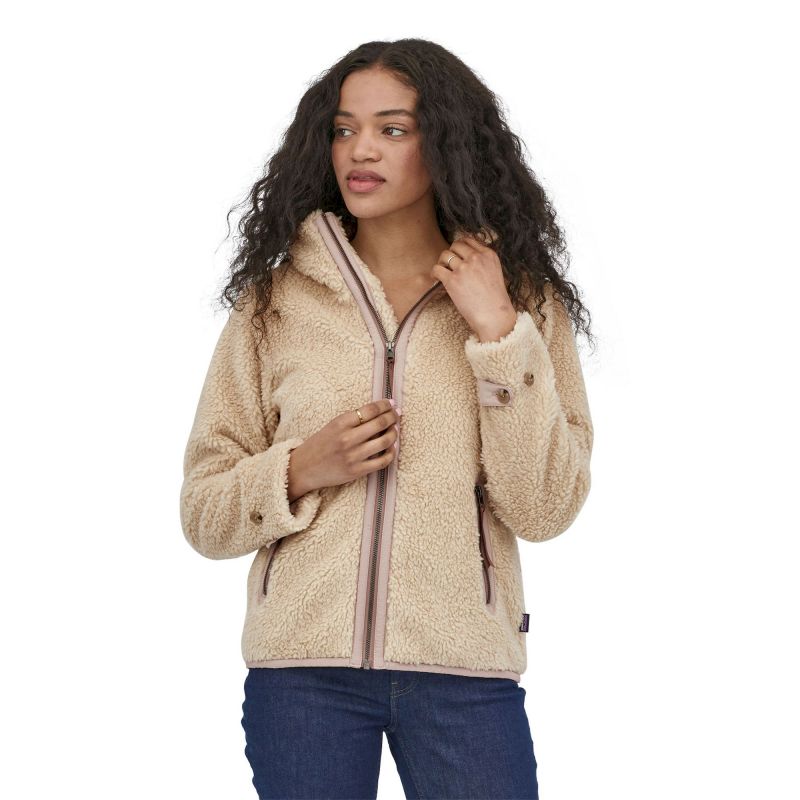 Patagonia Divided Sky Women Fleece Jacket M Beige