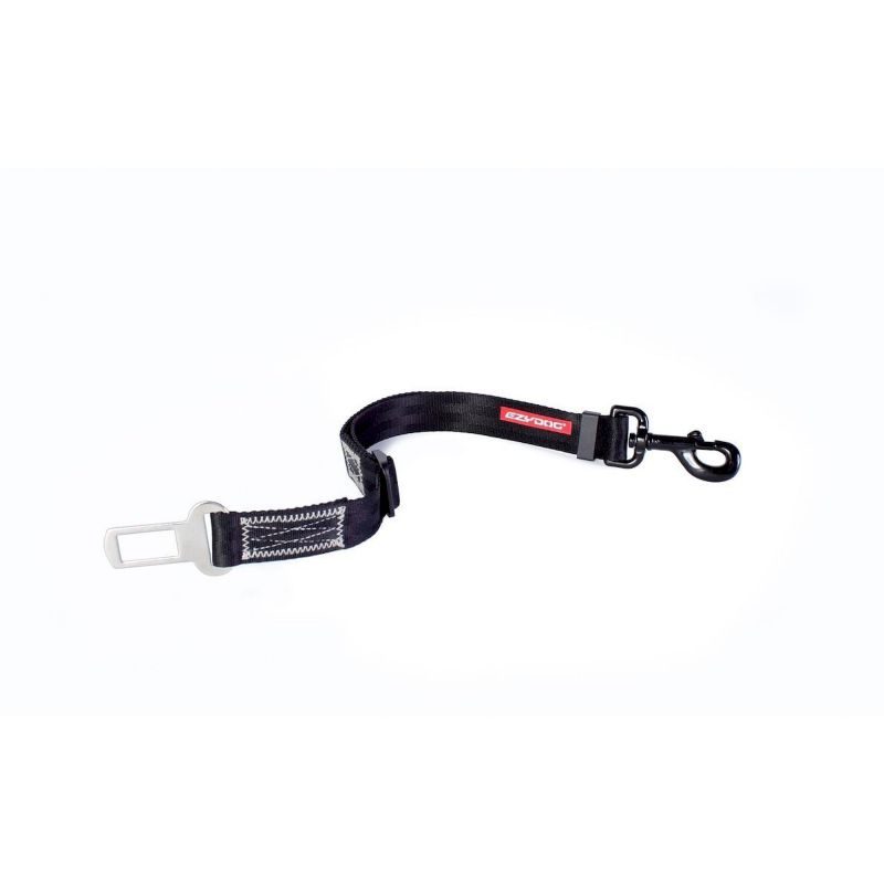 EzyDog Click Car Seat Belt - Accessoire pour chien Black Taille unique