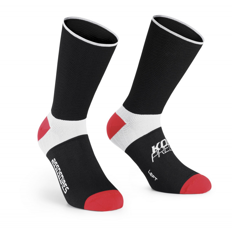 Assos Kompressor Socks - Chaussettes de compression Black Series 35 - 38