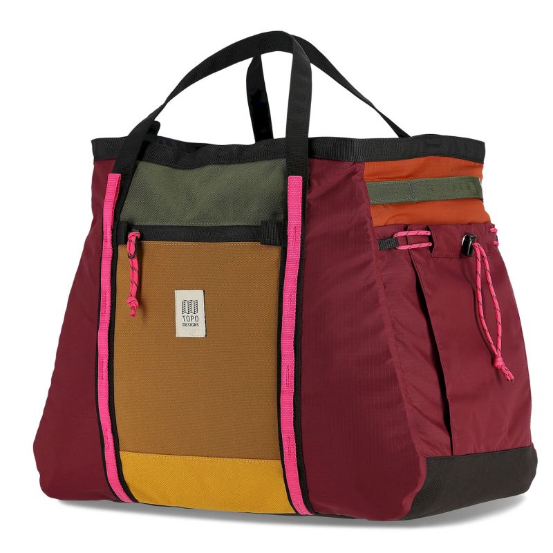 Topo Designs Mountain Gear Bag - Sac de voyage BurgundyDark Khaki Taille unique